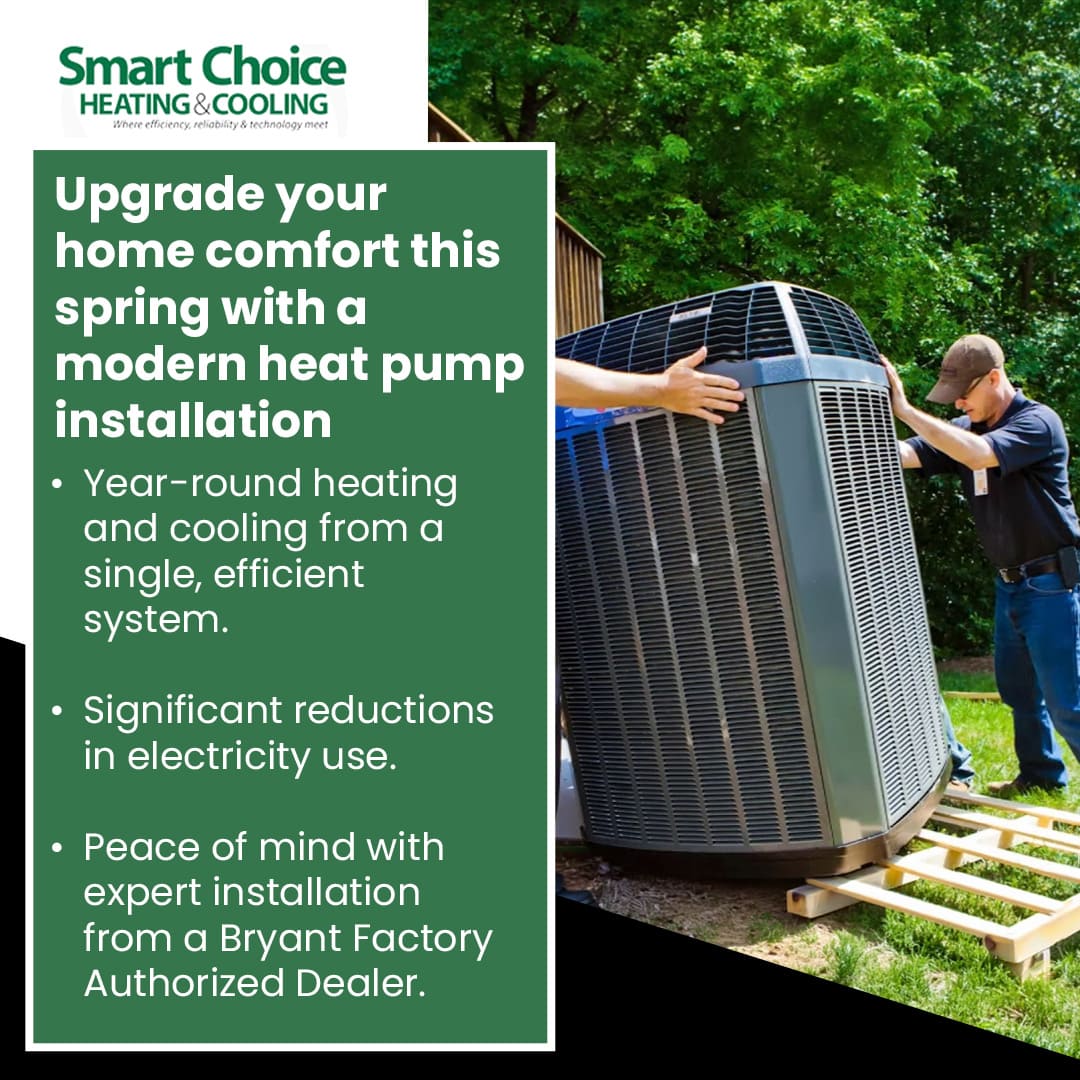 HVAC technician inspecting outdoor AC unit for heat pump upgrade and system replacement